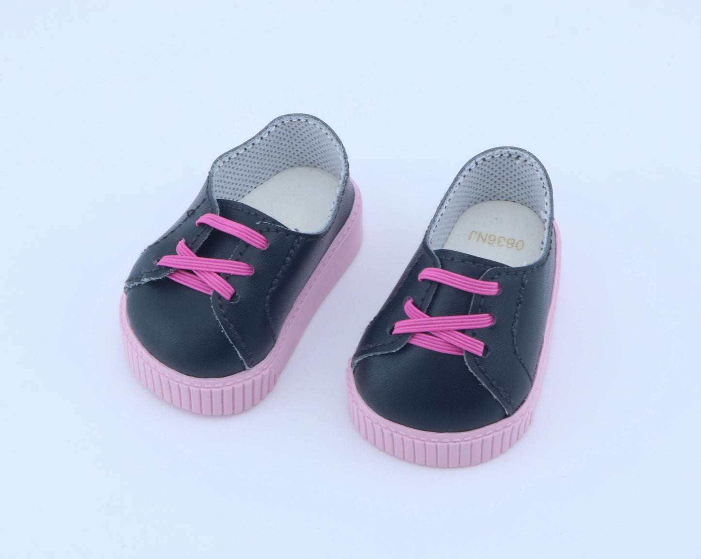 American Girl Black & Pink Lace-Up Sneakers – For 18" Dolls shoes