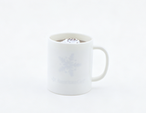 Snowflake Hot Cocoa Mug Play Food for 18" American Girl Doll Silly Hanukkah Sweater