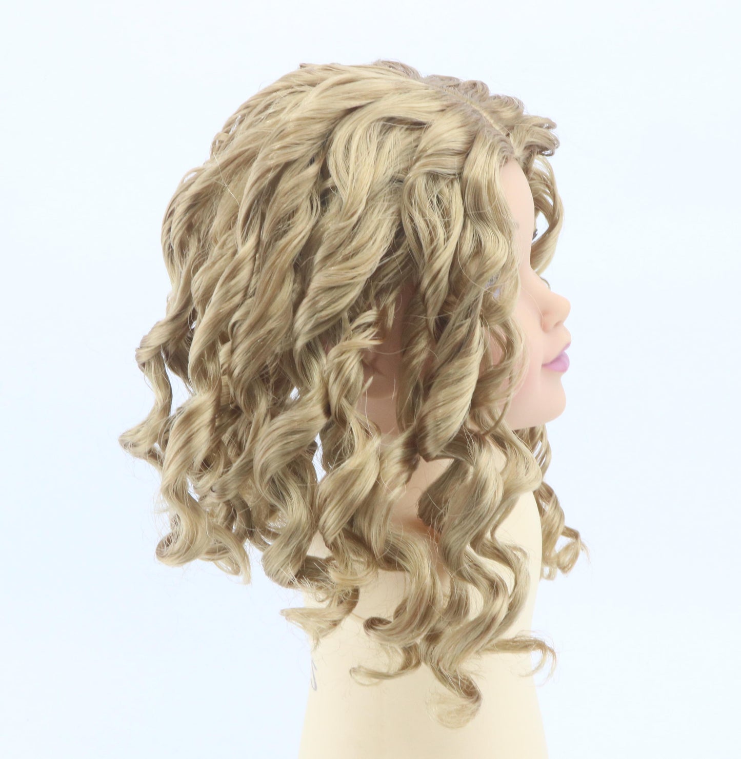 Authentic American Girl Blonde Curly Doll Wig for 18'' Doll Accessories