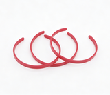 American Girl 3Pcs Red Plastic Headbands For 14.5'' Doll Hair Accessory