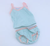 American Girl Light Blue & Pink Trim Cami & Underwear Set for 18" Dolls