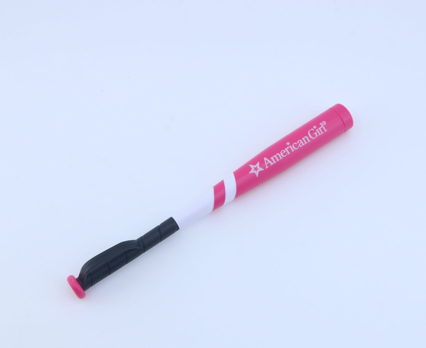 American Girl Pink & White Baseball Bat for 18'' Doll Sports Accessory