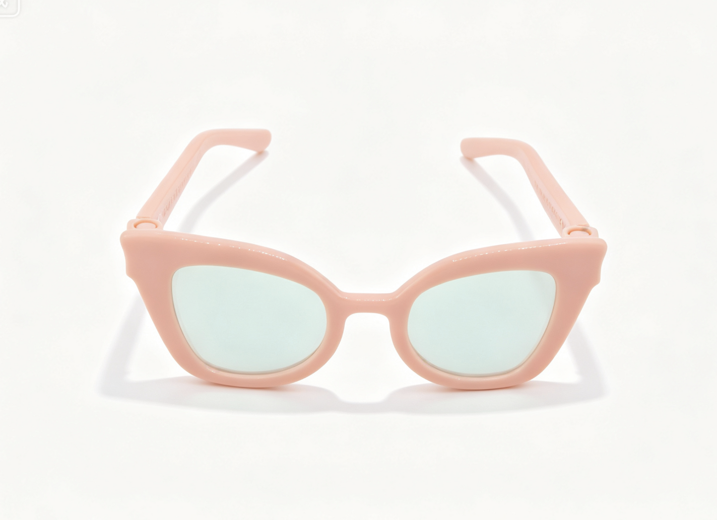 Light Pink Cat Eye Frame Sunglasses Summer Outdoor Accessory for 18'' Doll Casual Beach Dress Up Play