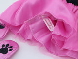 American Girl Black & Pink Cat Costume Dress With Headband & Shoes - For 18" Dolls