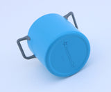 American Girl Blue Soup Pot Gold Handles Kitchen Accessory for 18" Doll