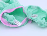 Authentic American Girl Mint Green Bunny Hooded Pajama Set for 18'' Doll
