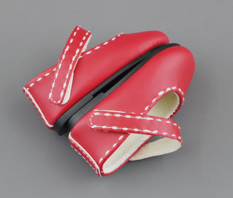 Kit Red Mary Jane Shoes for 18'' doll BeForever Meet Outfit