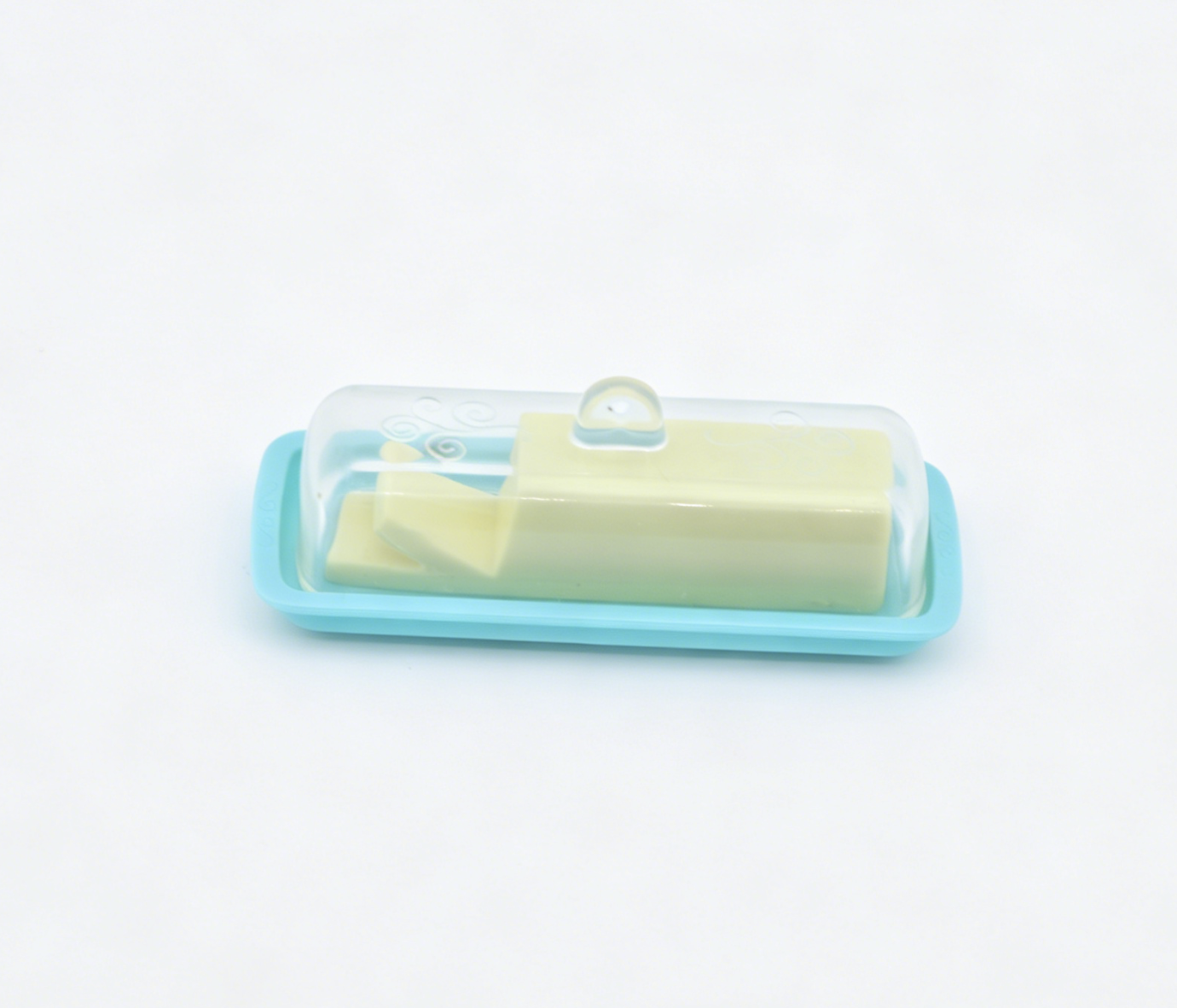 American Girl Teal Green Butter Dish With Butter Stick For 18'' Doll Slow Cooker Dinner Playset Part