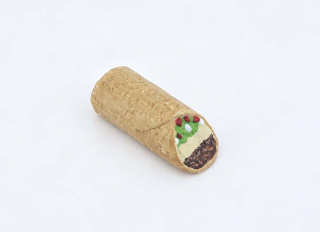A steak burrito for 18'' doll food Craving Carryout Collection