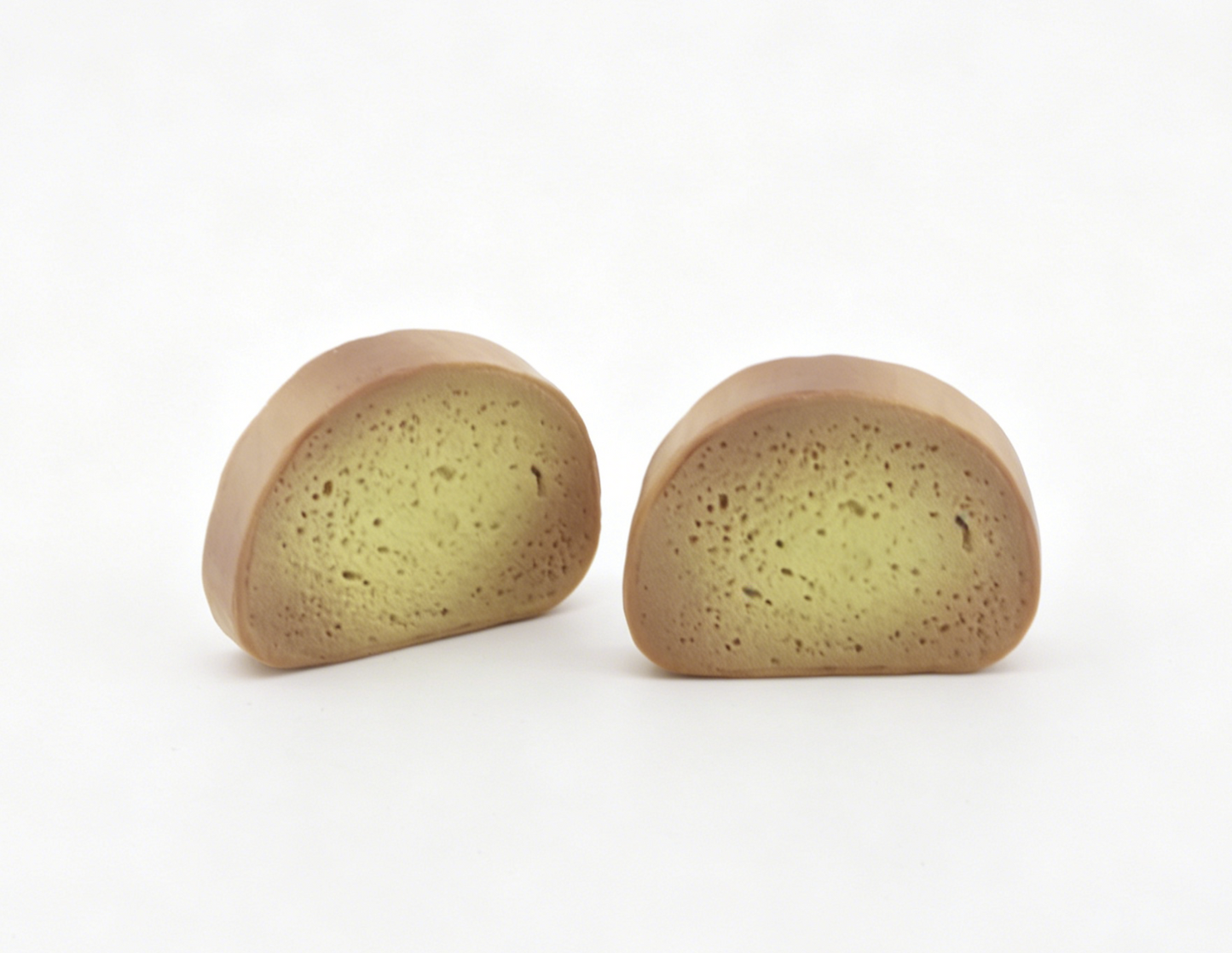 American Girl 2 Pcs Toast Bread Slices Food Prop for 18'' doll Kitchen Pretend Play