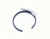 American Girl Navy Blue Glitter Silver Bow Headband FOR 14.5'' DOLL