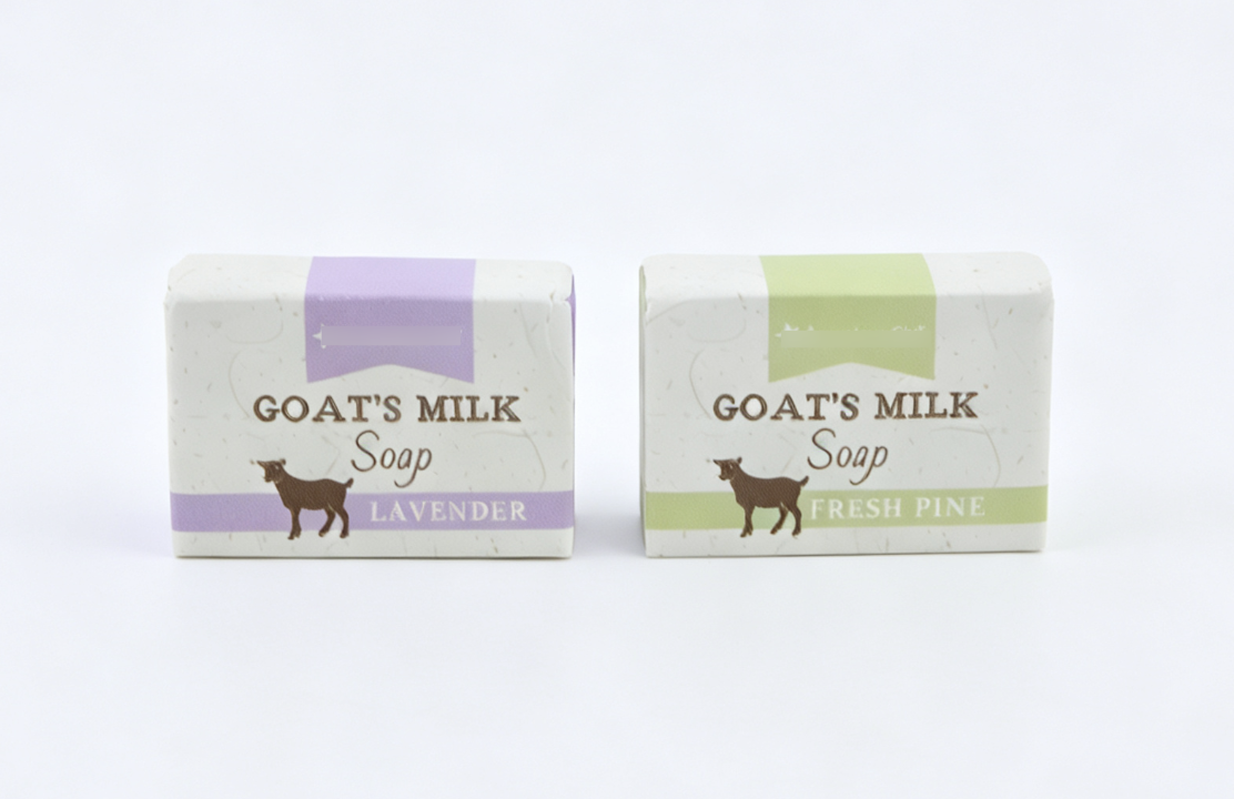 2Pcs Mini Goat Milk Soap Prop Set FOR 18'' DOLL | City Market Grocery Pretend Play Accessory