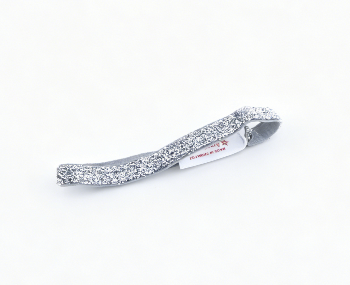 Authentic American Girl Silver Glitter Elastic Belt Accessory For 18'' Doll