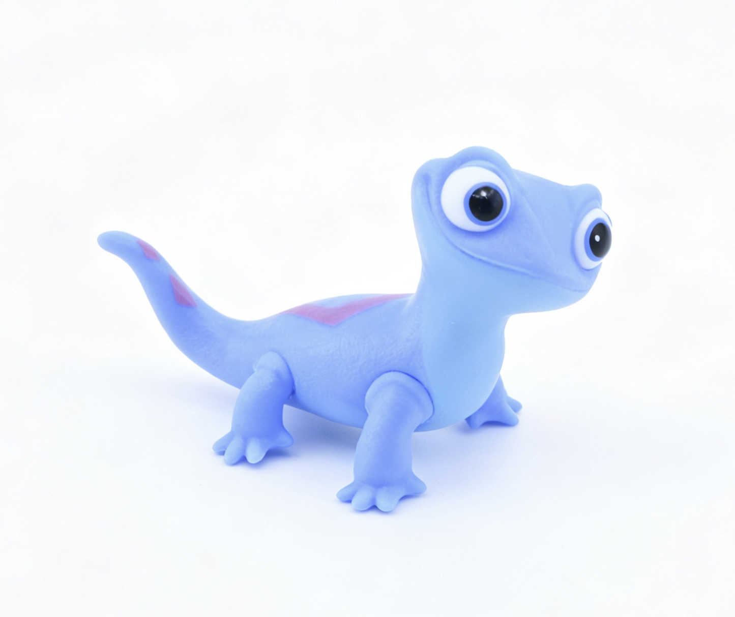 Blue Fire Spirit Salamander Bruni Mini Figure Prop for 18'' Doll Fantasy Scene Pretend Play