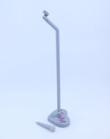 American Girl Gray Heart Base Microphone Stand With Extra Mic – For 18" Dolls
