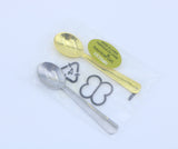 American Girl Gold & Silver Spoon Set - Authentic 2-Piece Doll Cutlery - For 18" Dolls