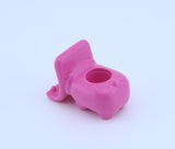 American Girl Pink Hippo Toothbrush Holder - From Julie's Groovy Bathroom Set - For 18" Dolls