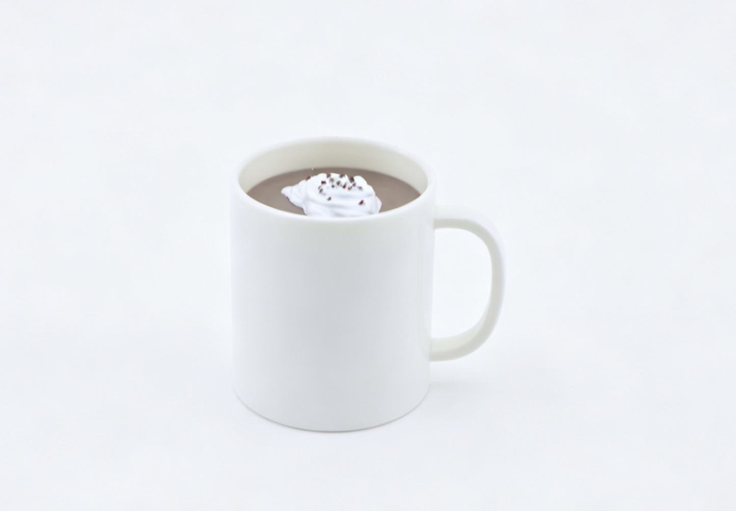 Snowflake Hot Cocoa Mug Play Food for 18" American Girl Doll Silly Hanukkah Sweater