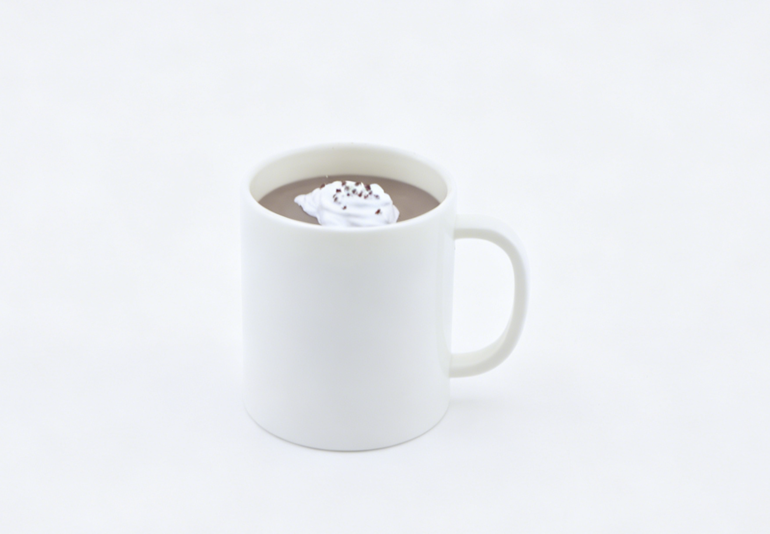Snowflake Hot Cocoa Mug Play Food for 18" American Girl Doll Silly Hanukkah Sweater