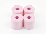 4 Rolls Mini Pink Bath Tissue Toilet Paper Prop for 18'' Doll Retro Groovy Bathroom Pretend Play