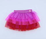 American girl ruffly red-and-pink three-tiered skirt for 18'' doll AG Star Stylist Closet