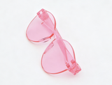 American Girl Limited Edition Pink Transparent Sunglasses for 18'' Doll