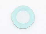 American Girl Scalloped Dinner dessert Plate For 18'' Doll Dining Kitchen Accessory