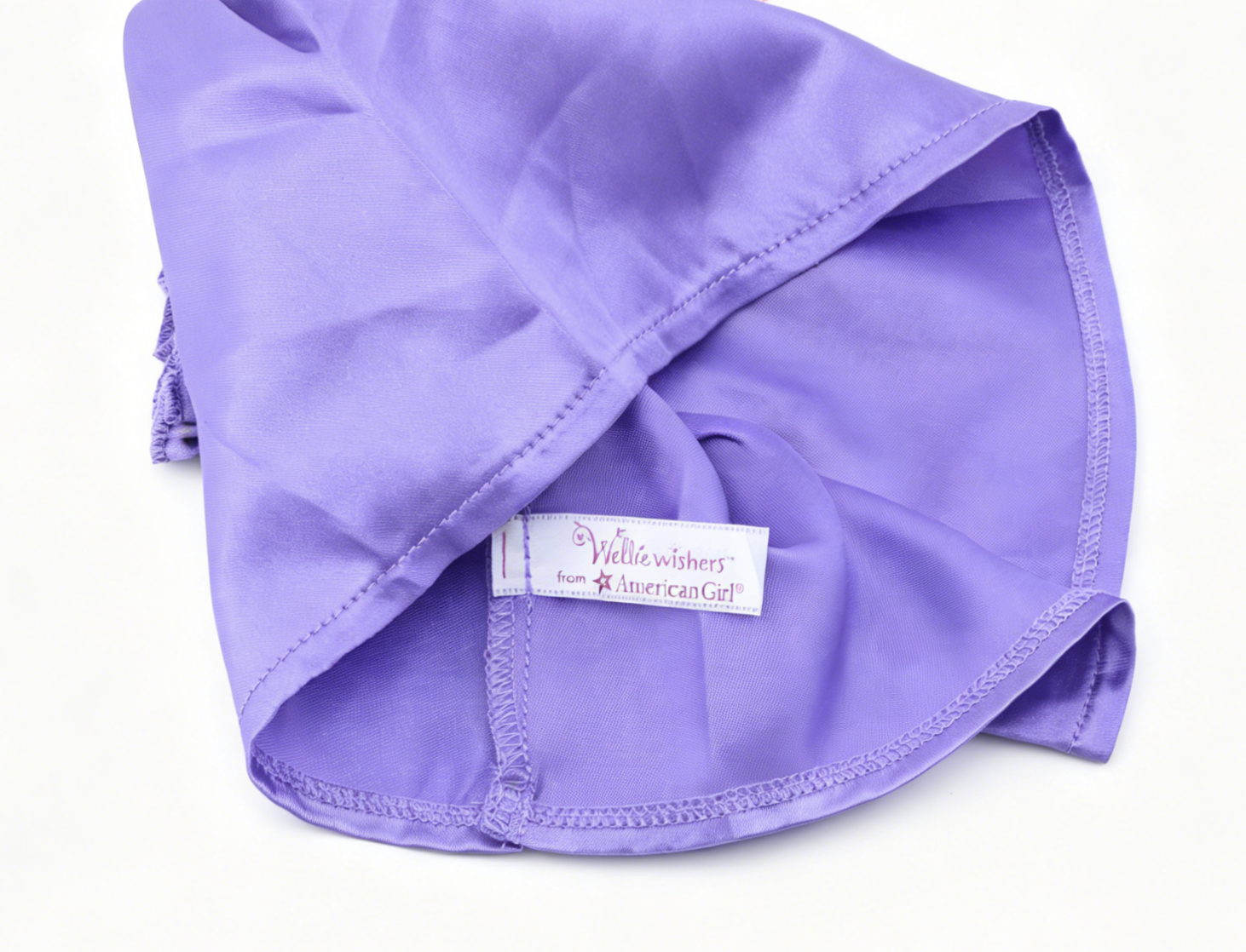 American Girl WellieWishers Purple Satin Tulle Skirt FOR 14.5'' DOLL
