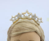 American Girl Gold Star Tiara Headband - For 18" Dolls