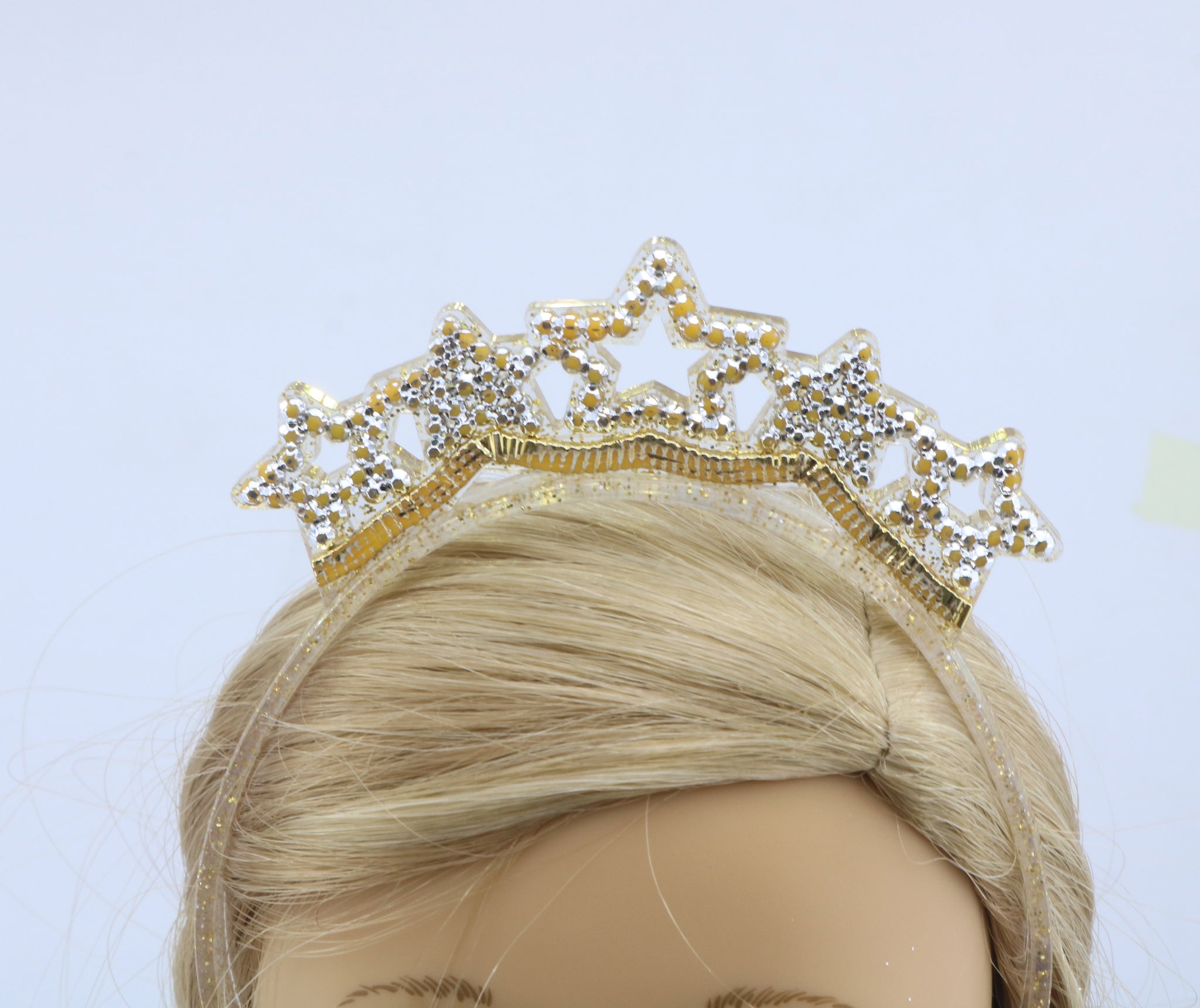 American Girl Gold Star Tiara Headband - For 18" Dolls