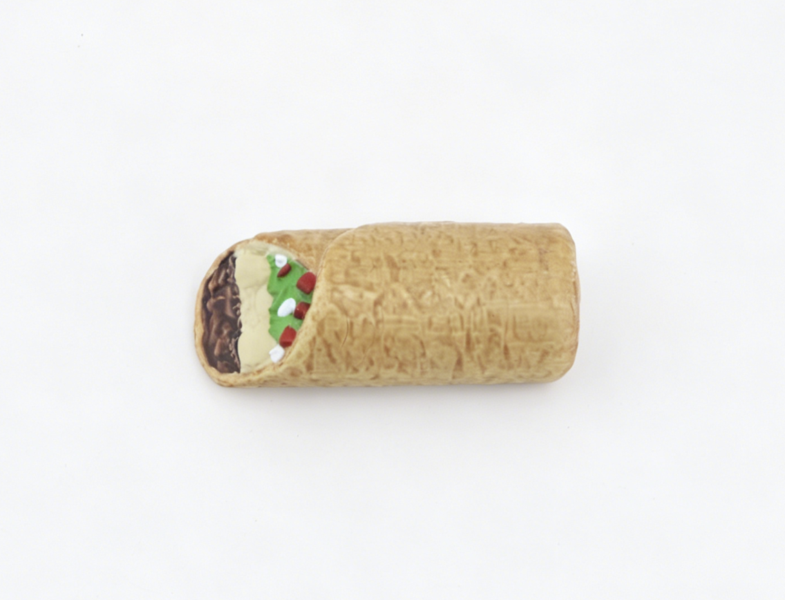 A steak burrito for 18'' doll food Craving Carryout Collection