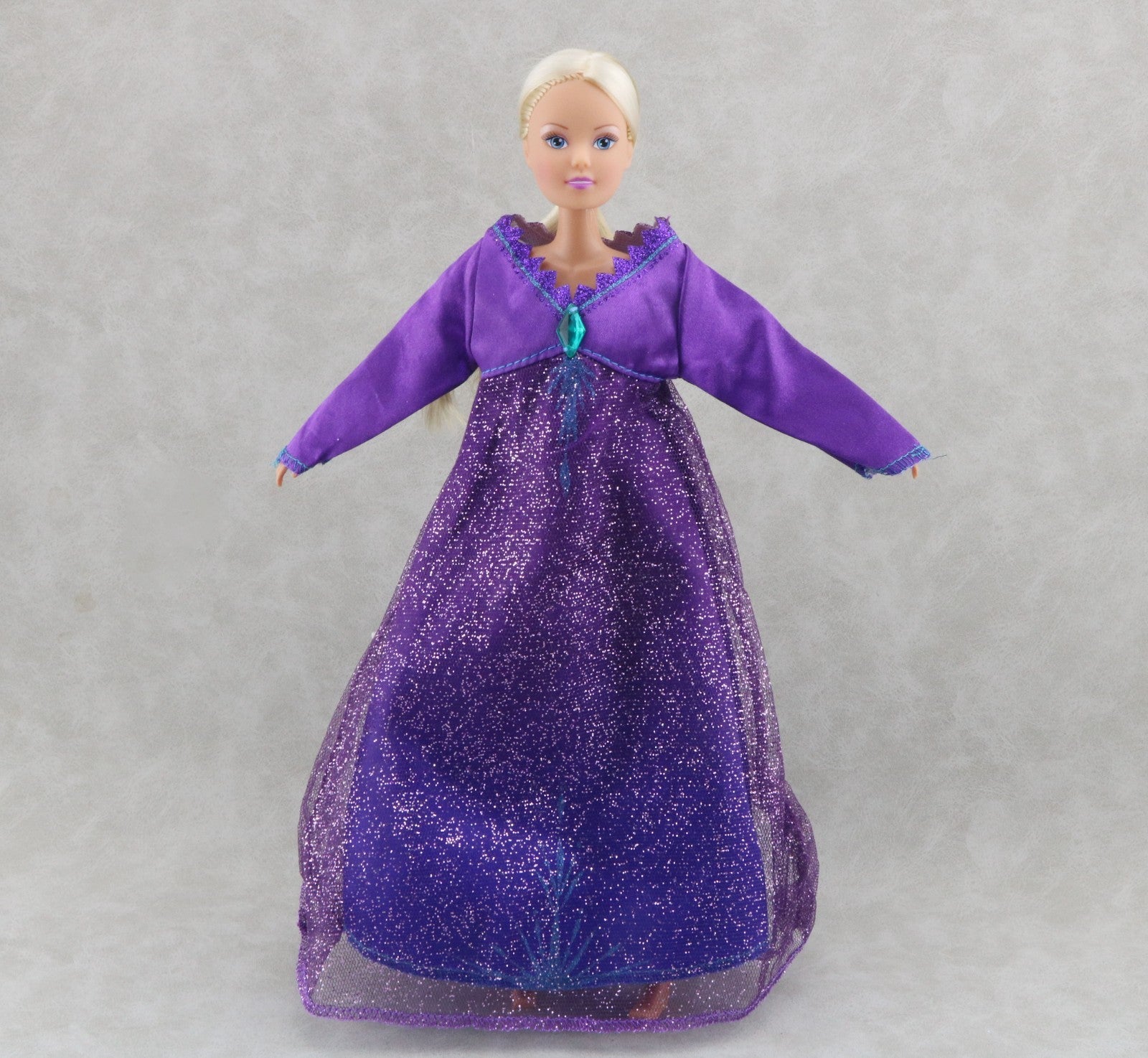 Frozen Elsa Purple Singing Gown | 12" Doll Dress by Jakks Pacific