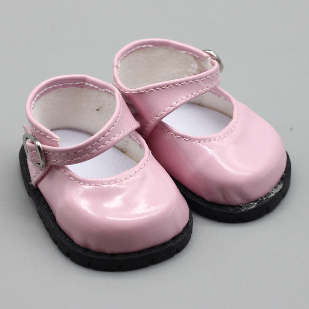 Leather Mary Jane Flats for 18"  Doll Shoes