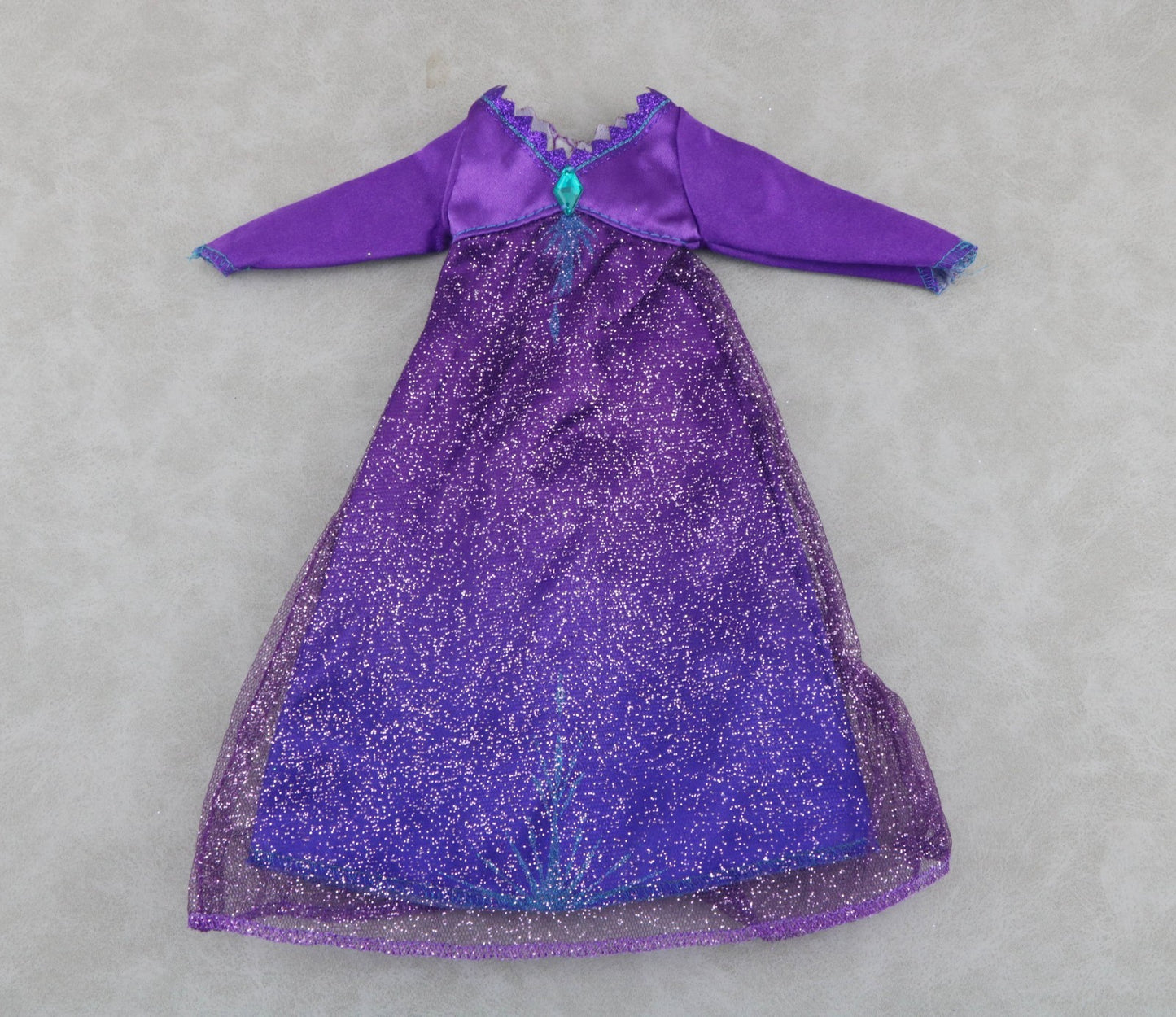 Frozen Elsa Purple Singing Gown | 12" Doll Dress by Jakks Pacific