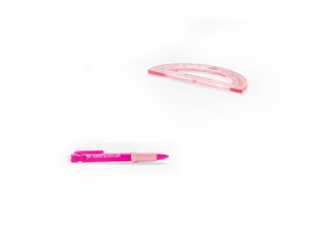 American Girl Star Student Backpack Playset Protractor & Pencil Set | 18" Doll