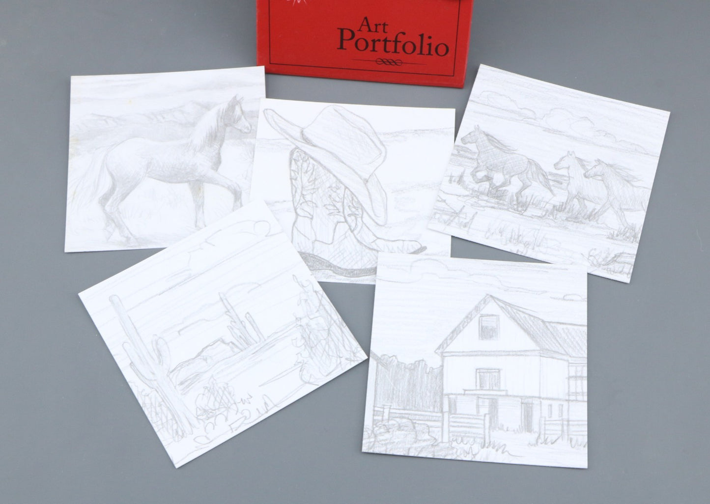 American Girl Saige's Painting Set Sketches & Portfolio | 18" Doll Art Accessory