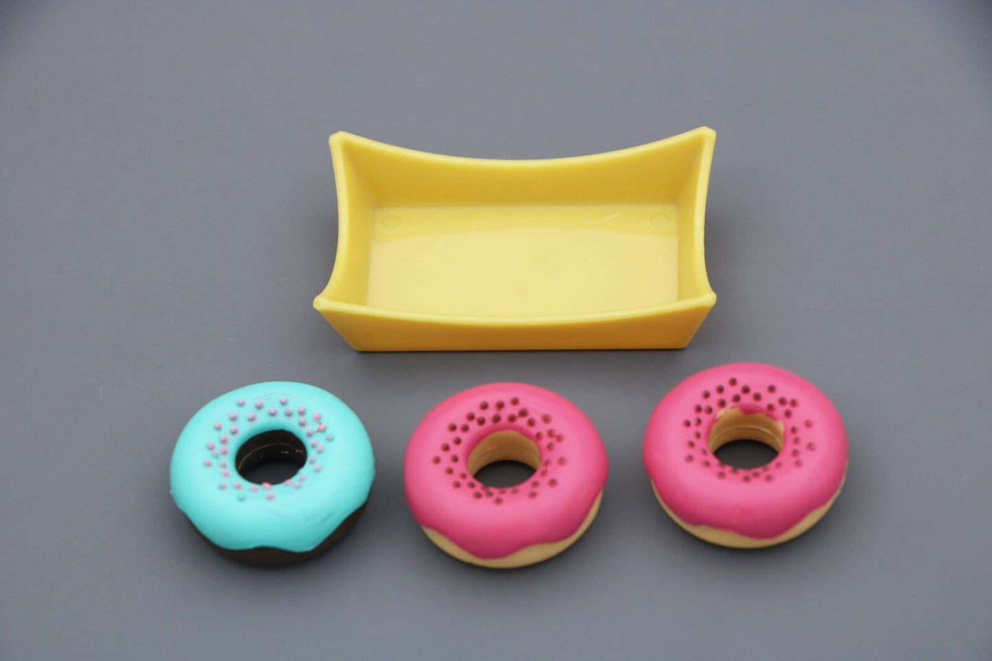 Our Generation 3 Donuts with Tray | 18" Doll Kitchen Baking Food (Blue & Red)