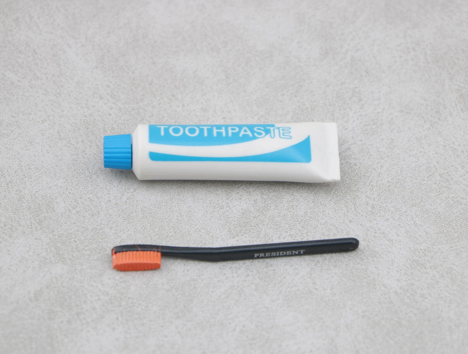 Toothpaste & Black Toothbrush Set | 18" Doll Bathroom Accessory