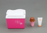Journey Girl Beach Cooler Set | 18" Doll Summer Accessories