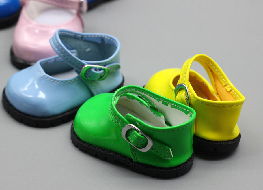 Leather Mary Jane Flats for 18"  Doll Shoes
