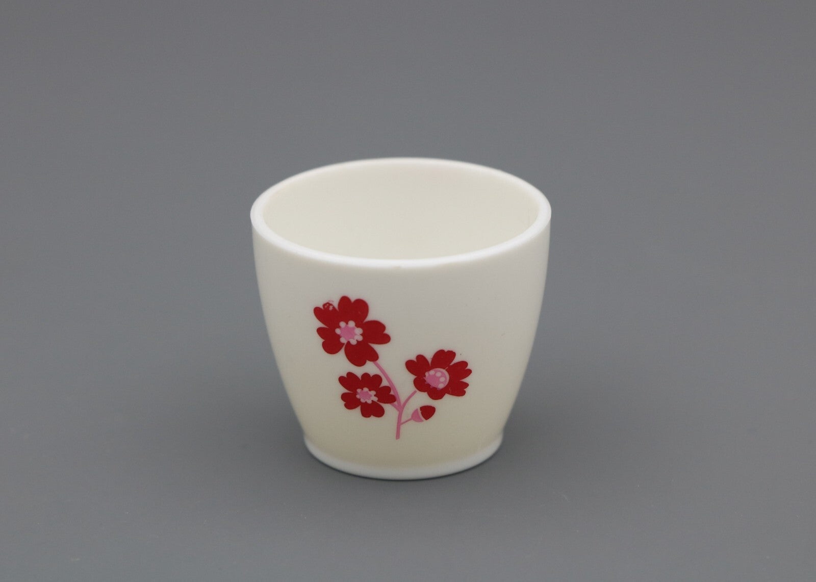 American Girl White Handleless Flower Cup | 18'' Doll Sushi Set Accessory