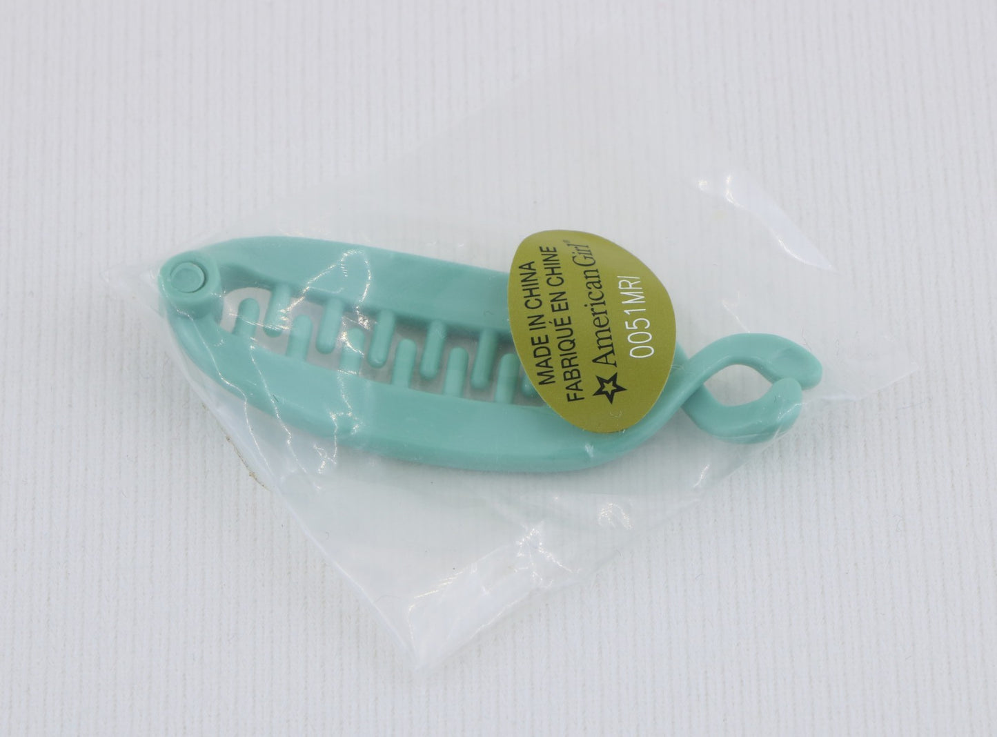 American Girl Courtney Moore Green Banana Hair Clip | 18" Doll Accessory