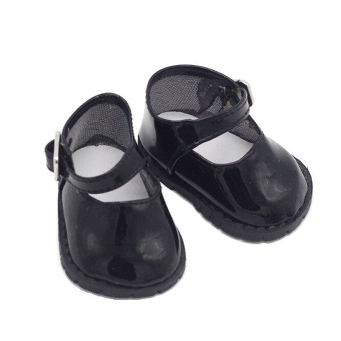 Leather Mary Jane Flats for 18"  Doll Shoes