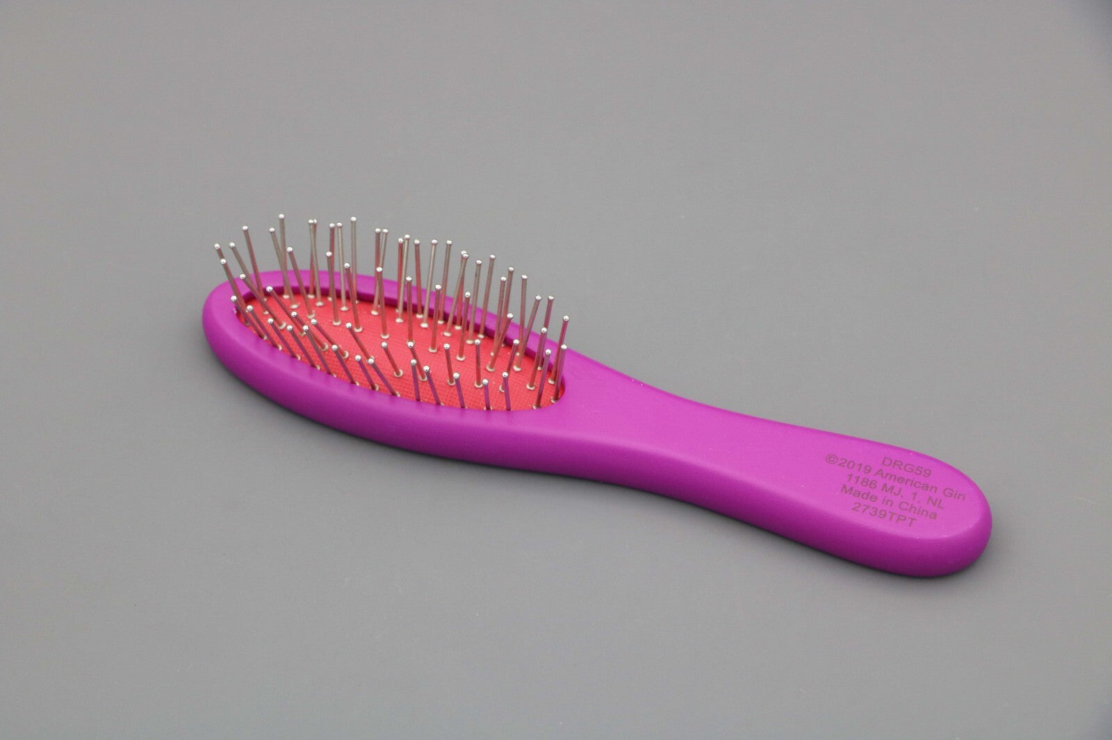 18 Inch Doll Wire Hairbrush - American Girl Compatible Salon Accessory