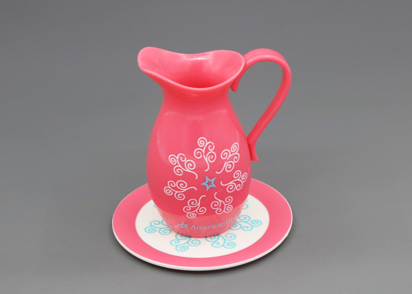 18 Inch Doll Jar & Plate Set - American Girl Compatible Dining Accessory Dining Table & Chairs Set