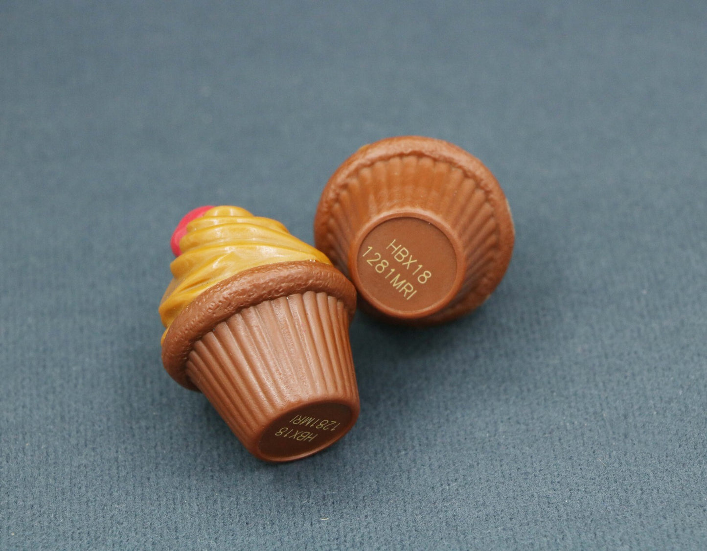 American Girl 2-Pack Chocolate Cupcakes | 18" Doll Coffee Shop Dessert Accessory