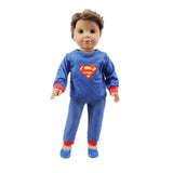 Super Hero Pajama Set for 18" Doll | Shirt & Pants