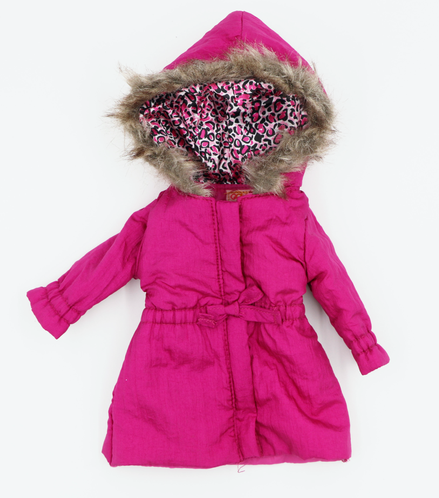 Our Generation Pink Hooded Cotton Jacket | 18" Doll Winter Coat