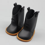 Cowboy Leather Boots for 18" Doll | Western-Style Shoes