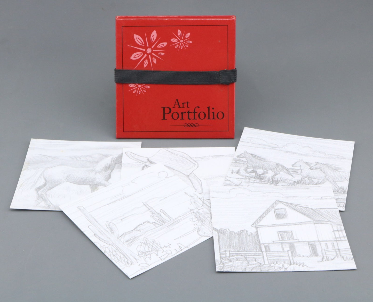 American Girl Saige's Painting Set Sketches & Portfolio | 18" Doll Art Accessory